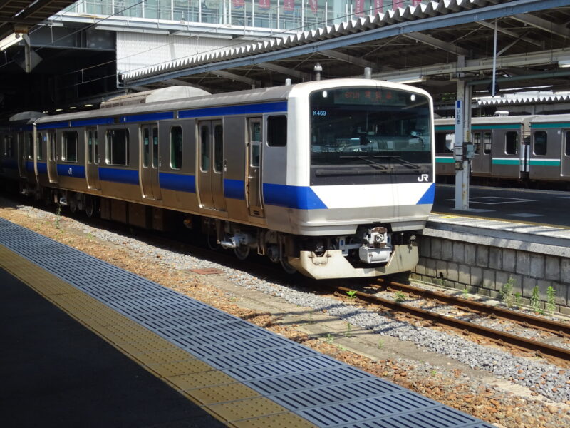 いわき駅に停車中の５３１系