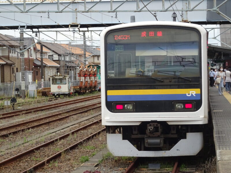 E209系（調子駅）