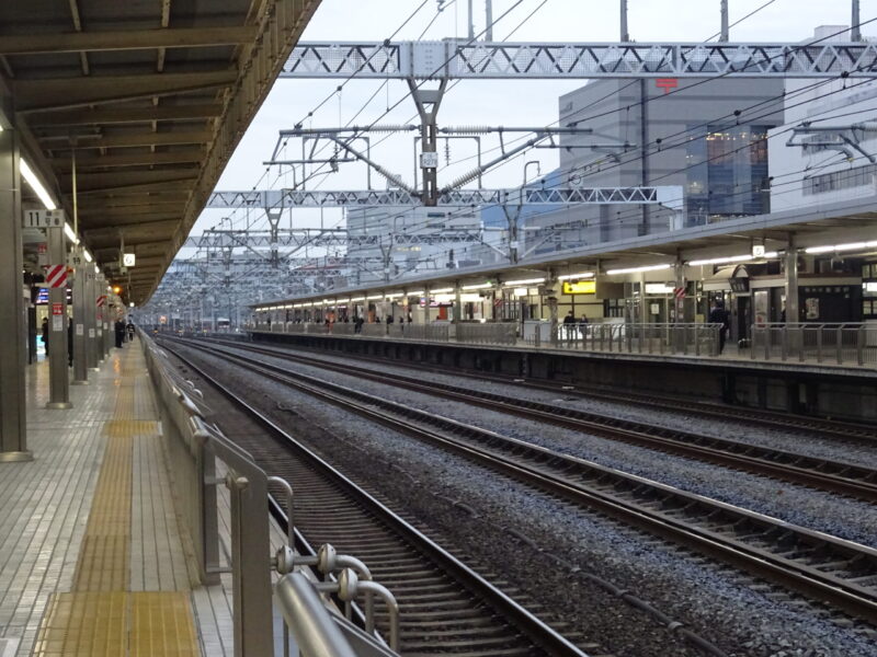 静岡駅・東海道新幹線ホーム