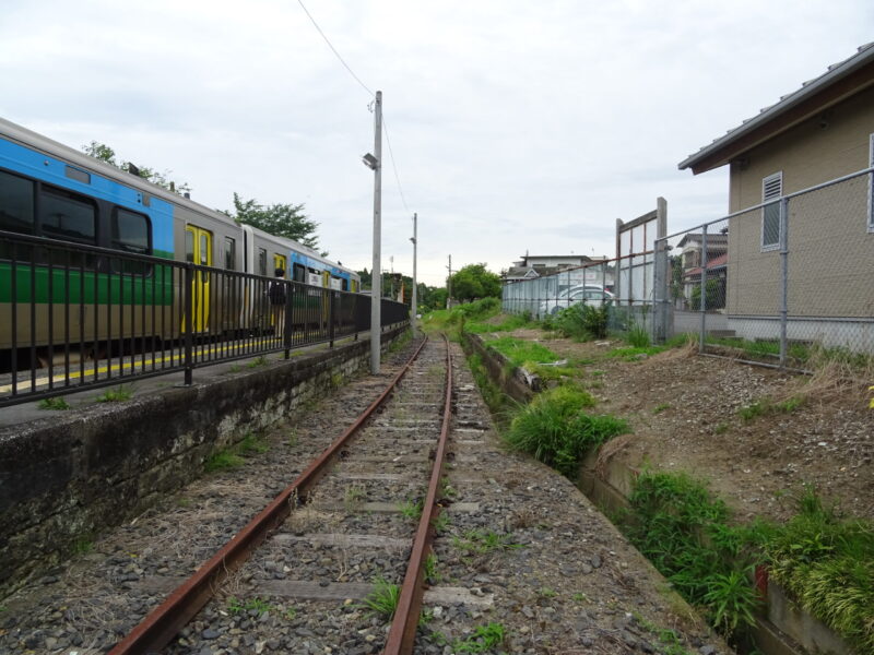 久留里駅ホーム