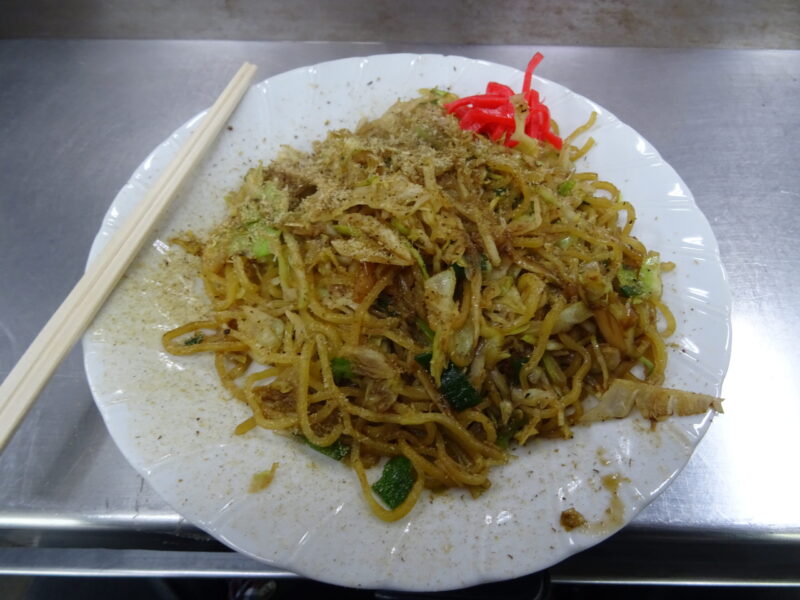 お好み食堂伊東の富士宮焼きそば