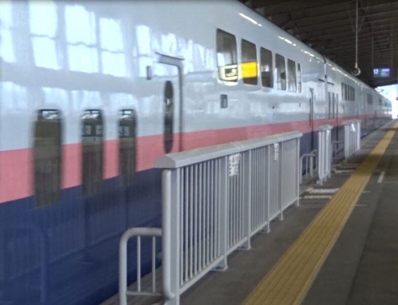 Max３２６号・浦佐駅停車前