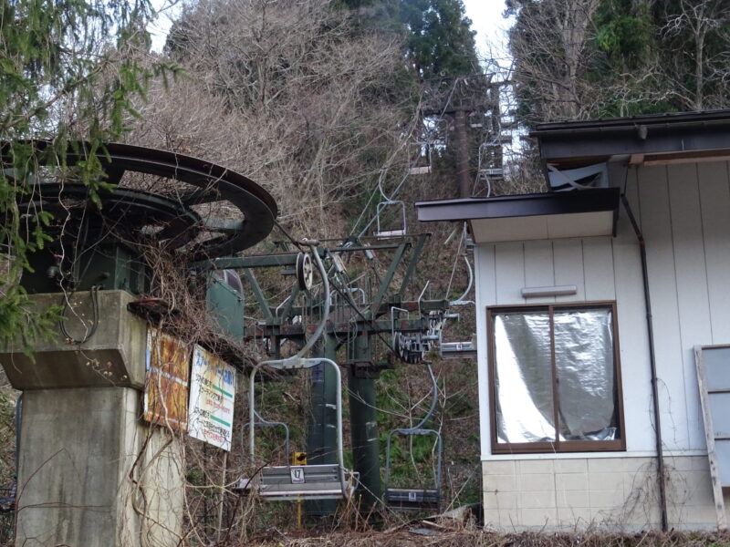 面白山高原のリフト