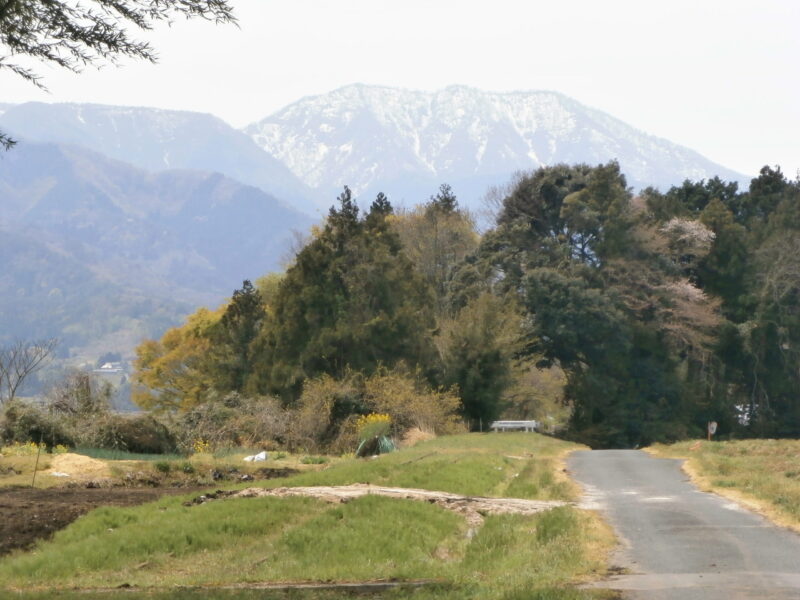 倉吉線の廃線跡と蒜山