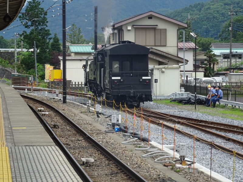 SL大樹号の後ろ