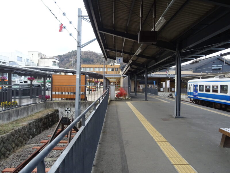 修善寺駅の車止め