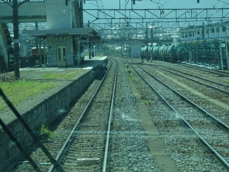 しなの鉄道の坂城駅