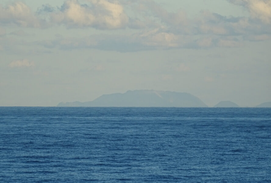 伊豆諸島が見える