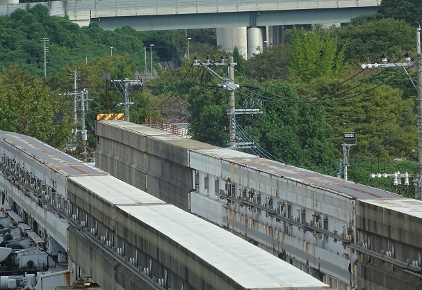 企救丘駅にある車止め