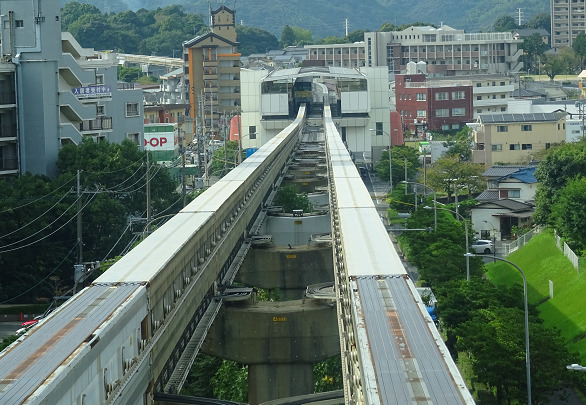 企救丘駅手前