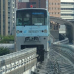 小倉駅から発車した北九州モノレール