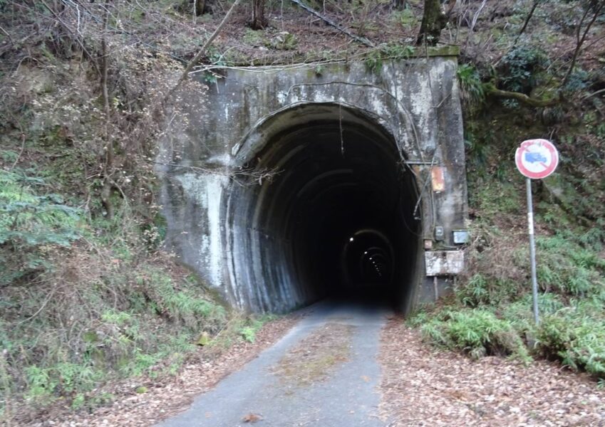 旧飯田線のトンネル