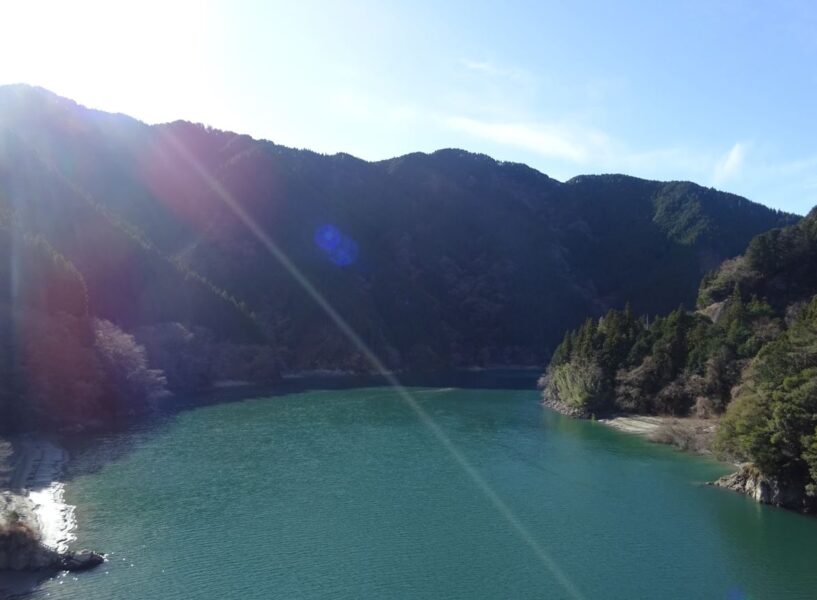 鷹巣橋から見る天竜川