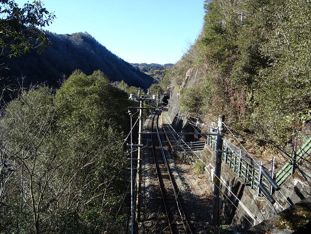 田本駅全体を撮影