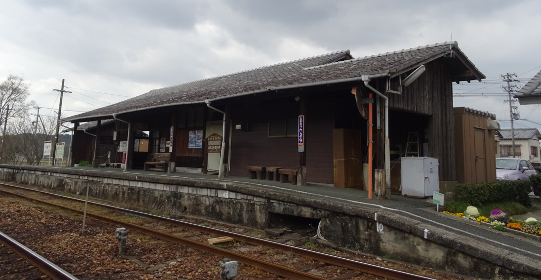 遠江一宮駅の駅舎