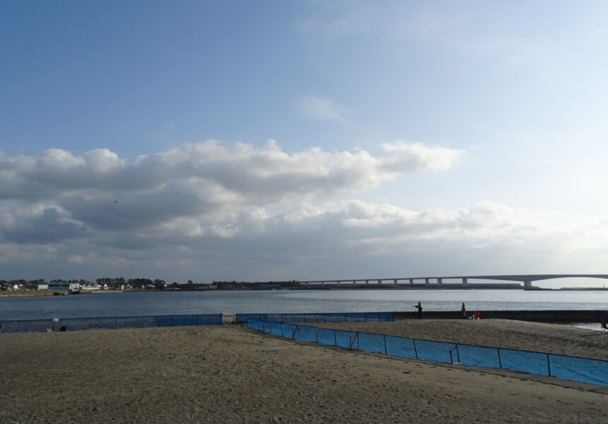 浜名湖と浜名大橋