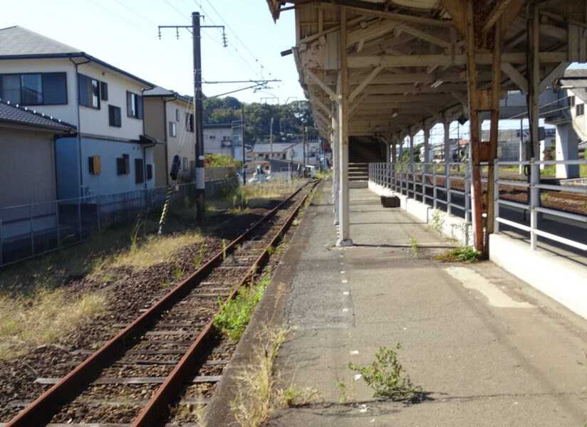 水俣駅の４番ホーム