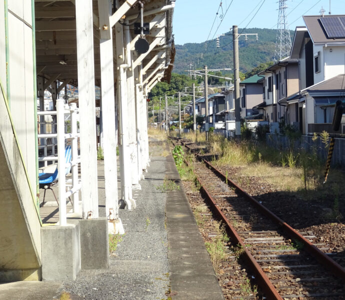 水俣駅の４番ホーム