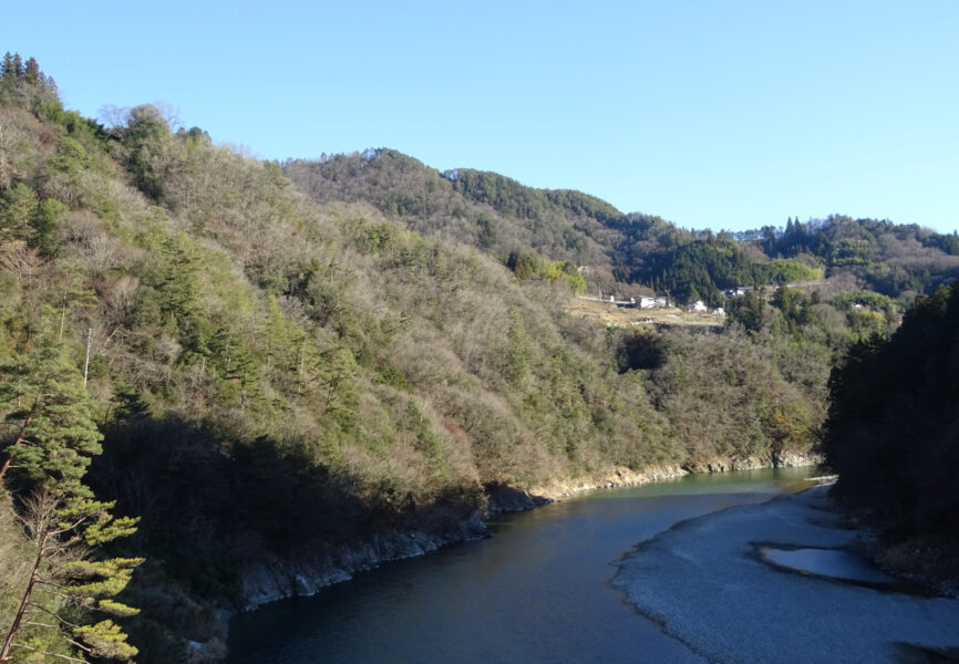 竜田橋からの景色