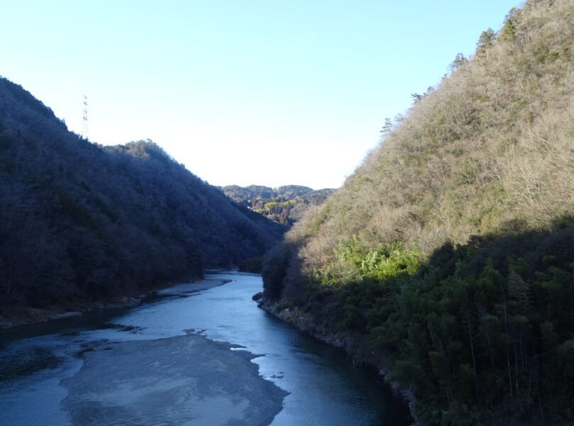 竜田橋からの景色