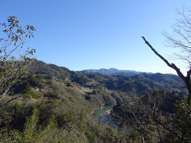 温田地区が見える