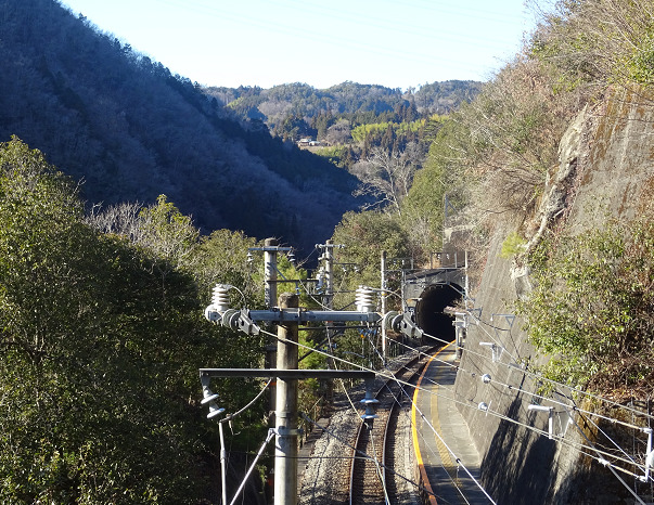 田本駅全体を撮影