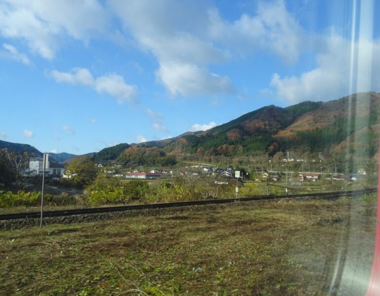 伯備線と分岐する芸備線