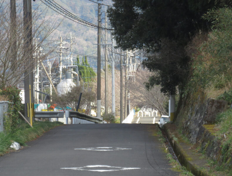 国鉄世知原線を活用した道路・世知原方面