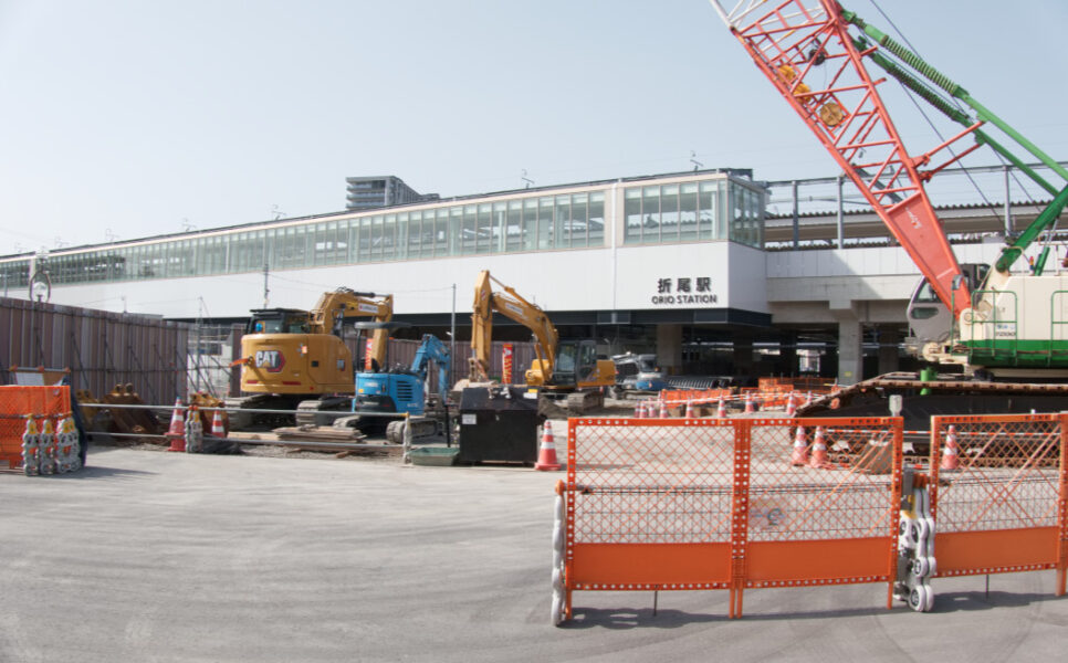 新しい折尾駅舎