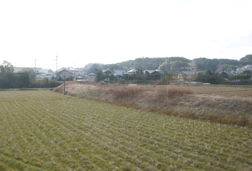松浦鉄道・西九州線から見える臼ノ浦線