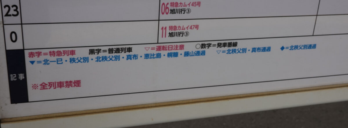 深川駅発車時刻表の記事