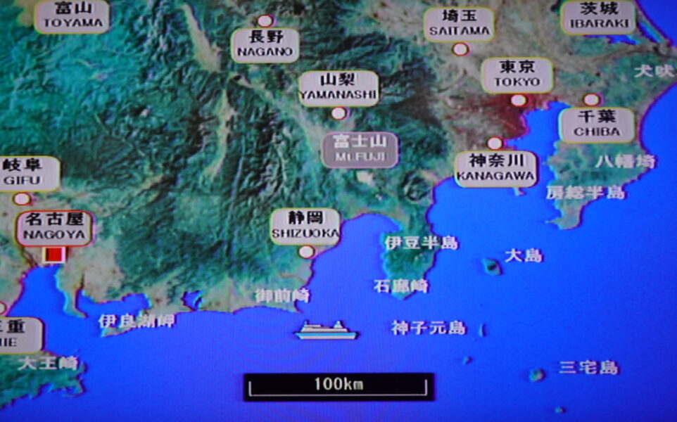 太平洋フェリーいしかりの現在地