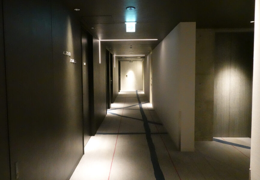 ＪＲ東日本ホテルメッツ札幌の廊下