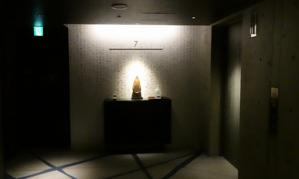 ＪＲ東日本ホテルメッツ札幌の７階・エレベーター前