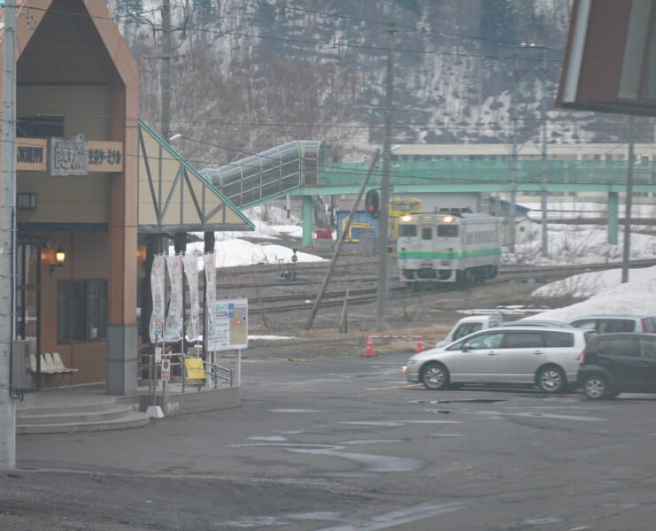 音威子府止まりの普通列車（キハ４０形）