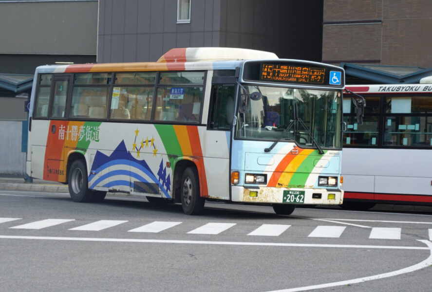 十勝バス・十勝川温泉行きバス