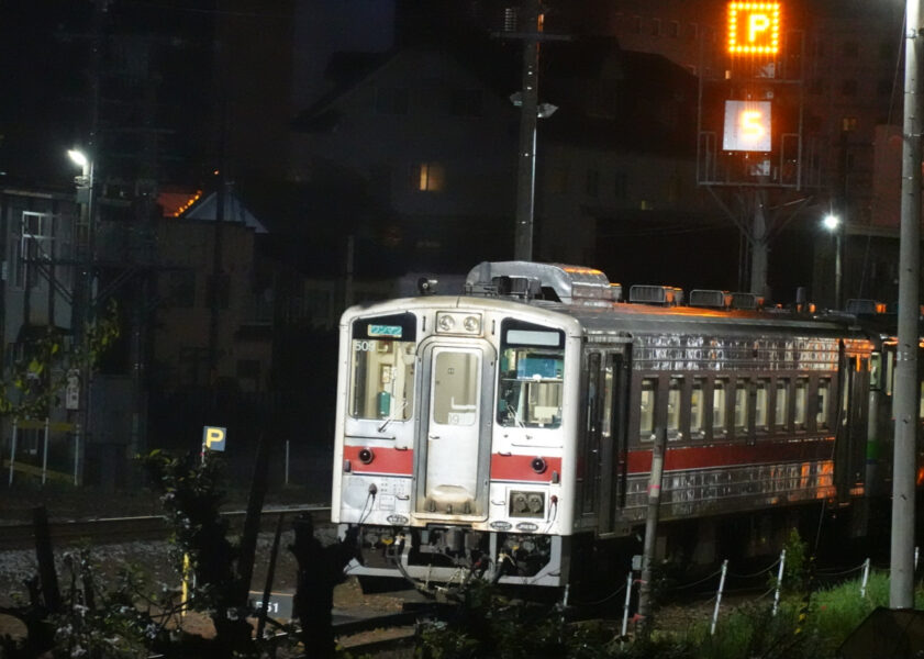 車両の入換中