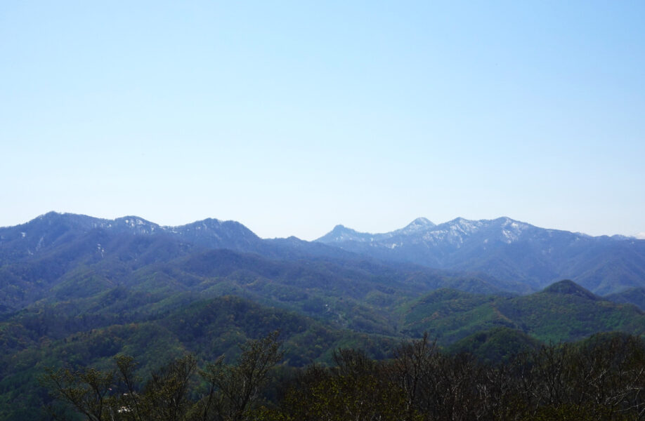 藻岩山から見える山々