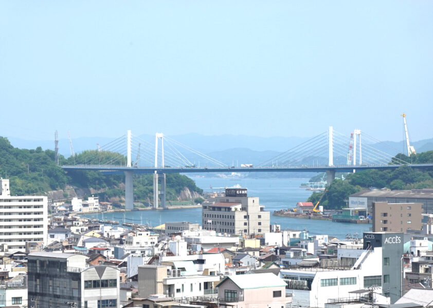 千光寺山から見える新尾道橋