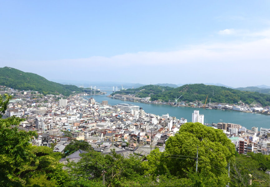 千光寺山から見える尾道市内③