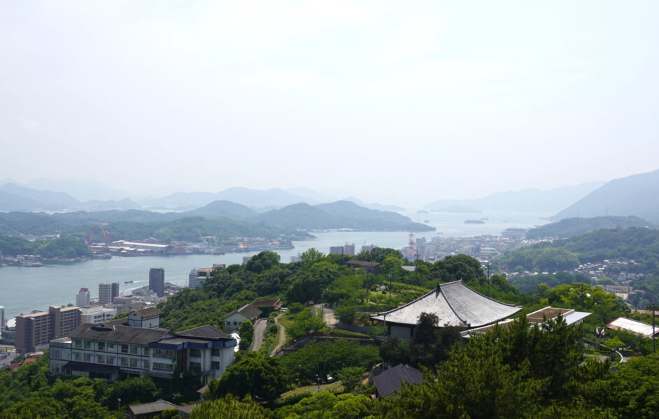 千光寺山から見える尾道市内①