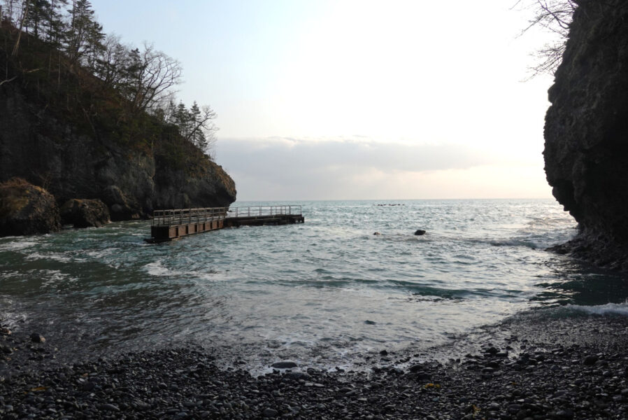 岩屋観音前から見える内浦湾