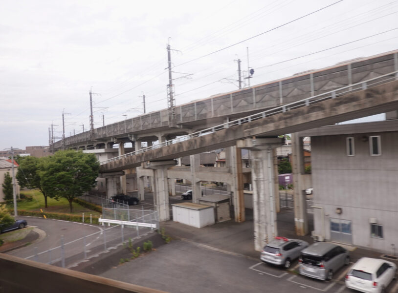 東海道本線から高山本線に入る特急ひだ３号