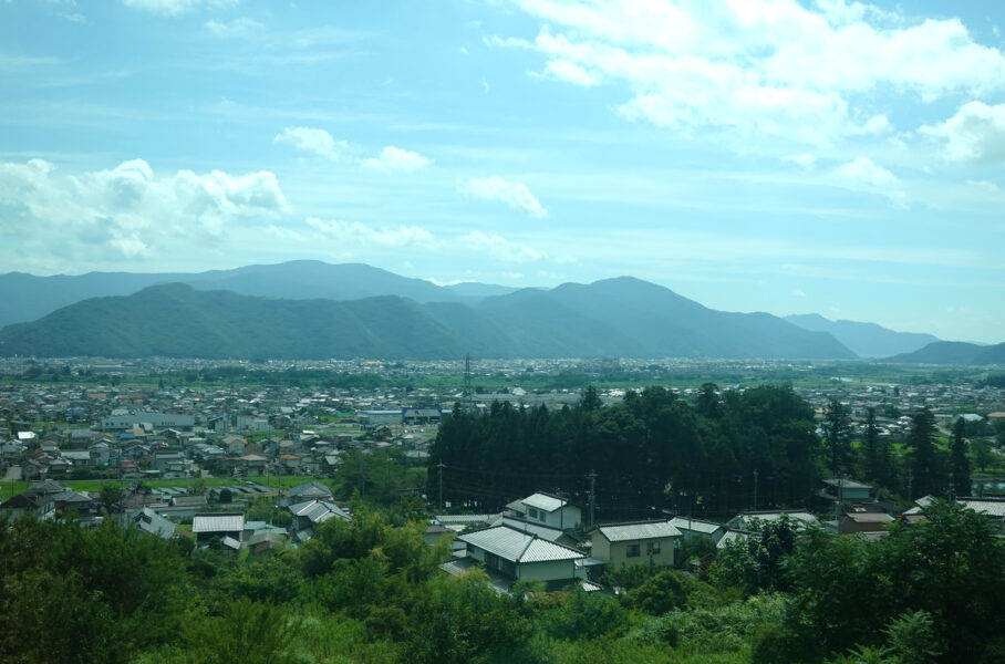 リゾートビューふるさとの車窓（長野⇒松本）⑩