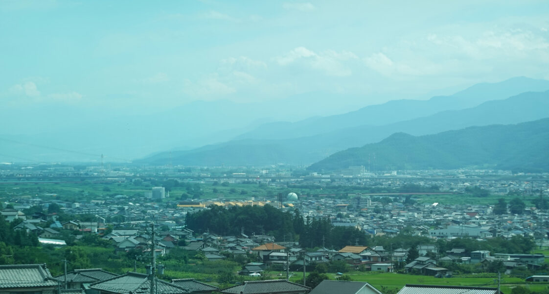 リゾートビューふるさとの車窓（長野⇒松本）⑫