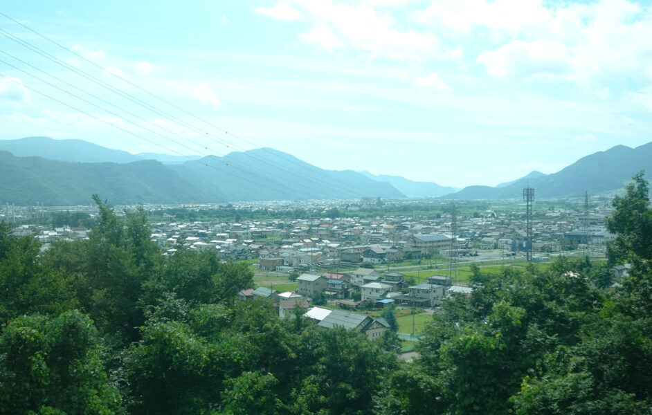 リゾートビューふるさとの車窓（長野⇒松本）⑨