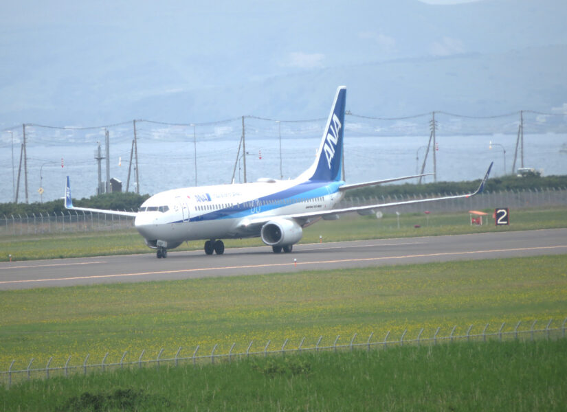 Ｂ７３７ー８００（ＡＮＡ５７３便・稚内空港）