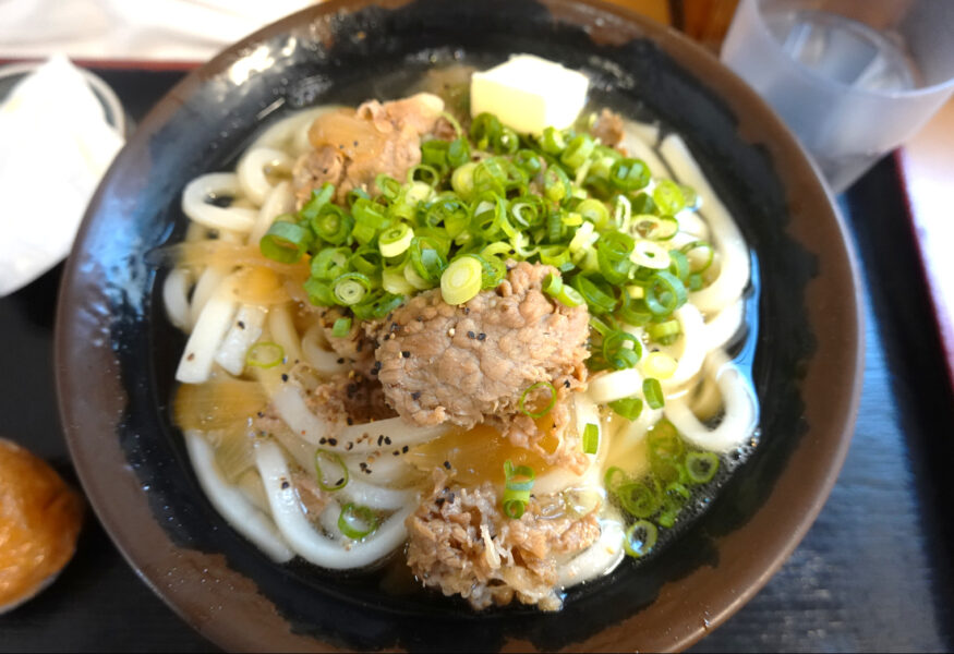 肉バターうどん（めりけんや高松駅前）