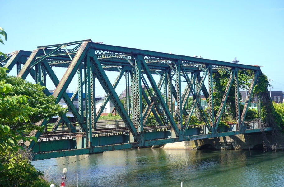 留萠鉄道臨港線の橋