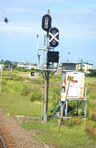 場内信号（留萌駅）